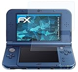atFoliX Schutzfolie kompatibel mit Nintendo New 3DS XL 2015 Folie, ultraklare FX Displayschutzfolie (3er Set)