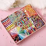 HCliptie 780 stücke Geschenkset Haarschmuck Baby Kleine Mädchen Haarspangen Schleifen Krawatten Kleinkinder Haarspangen Haarnadeln Set Kopfschmuck Licht Mehrfarbig