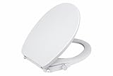 Cornat Dusch-WC-Sitz – mit Bidet-Funktion ohne Stromanschluss – Thermoplast – Quick up & Clean – Soft-Close – Weiß