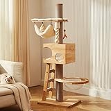 FUHAI-666 Katzenklettern Katzenklettergerüst Kleiner Katzenstreu Kratzbaum integrierter Katzenrahmen nimmt Keine Raumkapsel EIN Klettergerüst für Katzenfelsen(L)