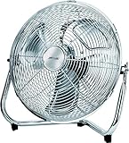 MPM MWP-04 Industrieller Bodenventilator Metallgehäuse, 3 Metallblätter 35cm, 3 Geschwindigkeiten, leistungsstarker, leiser Motor 60W