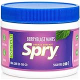 Spry Xylitol Natürliche Beeren Bonbons Zuckerfrei – Fördert die Mundgesundheit, regt den Speichelfluss an, bekämpft Mundgeruch, Nicht-GMO, Glutenfrei, 240 Stück (1 Packung)