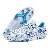 Mateju Fußballschuhe Kinder Herren Fussballschuhe Junge Mädchen Komfortabel Leicht Trainingsschuhe Fitness Football Schuhe Fußball Sportschuhe für Outdoor Wettkampf Leichtathletik