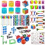 FORMIZON Kindergeburtstag Mitgebsel Set, 75 Stück Partytütenfüller für Kinder, Spielzeug für Junge und Mädchen Partybeutelfüller, Partei Geschenk Taschen Mitgebsel Kleinspielzeug Gastgeschenk