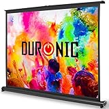 Duronic DPS40 4:3 Leinwand | 40 Zoll Mobile Beamerleinwand in Tragetasche mit 81 x 61 cm | 4:3 Heimkino mit 4K Full HD 3D | Gain 1.0 | Projektionsleinwand für Gaming, Büro, Präsentationen, Schulen