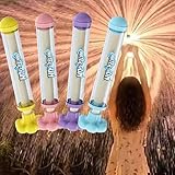 4 Stück Feuerwerks Wasserpistole Spielzeug, Romantische Feuerwerk Wasserpistole Wasserspielzeug für Kinder, Hochdruck Wasserpistolen Im Feuerwerksstil zum Outdoor Baden Pool Beach Party (B)