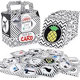 Weiche Obstkarte mit Stoff-Aufbewahrungstasche | Schwarze weiche Flash-Karte für Babys – Früherziehung 0-6 Monate, nicht nur Muster in und Schwarz, sondern auch Muster