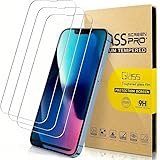 Oprimio 3x Panzerglas für iPhone X und iPhone XS - Vollbild Displayschutz mit Rahmen-Installationshilfe, 9H Härte, Bläschenfrei, Beeinträchtigt nicht das Hüllenpassform, 3 Stück