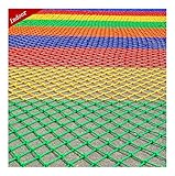 Kindersicherheitsnetz Farbe gewebtes Netz Haustier-/Spielzeug-Sicherheitsnetz Schutznetz Treppe Bruchfestes Netz Nylonseil Anti-Katzennetz Vogelseilnetz (Size : 1x2m)