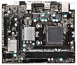 Asrock 960GM-VGS3 FX AM3+ Mainboard Sockel (micro-ATX, AMD 760G/SB710, 4x SATA II, 2x DDR3-Speicher, VGA, 4x USB 2.0)