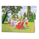 Goki 57877 - Würfelpuzzle - Märchen