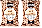 Semillas Batlle 960070UNID Blähtonkugeln 5 Liter (Packung mit 2)