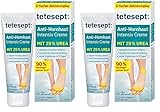 tetesept Anti-Hornhaut Intensiv Creme – Fußcreme mit Hydro-Lipid Komplex und 25% Urea – Fußsalbe zur effektiven, sichtbaren Reduktion von Hornhaut – 1 x 75 ml (Packung mit 2)