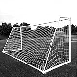 Aoneky Fußballnetz 7,3x2,4M /3,6x1,8M/ 3x2M/ 1,8x1,2M - Ersatz-Fußballtornetz Zubehör für die Trainingspraxis für 5 11 Persone, ohne Tor(3x2M 2mm)