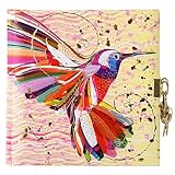 goldbuch Tagebuch 'Flower Kolibri', 165 x 165 mm
