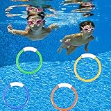 VReder Stücke Tauchen Spielzeug, Tauchring Tauchtorpedo Schwimmen Schwimmbad Sommerpool Schwimmspielzeug