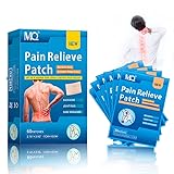 Schmerzlinderung Patch, 60 Schmerzlinderung Wärmepflaster für Nacken und Schulter, Schmerzlinderung für Schulter, Selbstklebend Schmerzpflaster Wärmekissen für Schulter-60Pain Relief Plaster