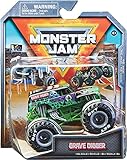 Monster Jam 6044941 Original Monster Jam Truck mit Zubehör im Maßstab 1:64, 1 Stück, Zufälliges Design