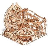 Wood Trick Galaxy Marble Run 3D Holzpuzzles zum Bauen für Erwachsene und Kinder - Elektrisch angetrieben - Holzmodellbausätze für Erwachsene und Jugendliche zum Bau einer Achterbahn