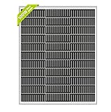 Newpowa® 100 W(Watt) 12V(Volt) Monokristallin Solarpanel Hohe Effizienz Photovoltaik Mono Solarzelle für Wohnmobil Gartenhäuse Boot