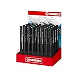 STABILO Premium Fineliner & Filzstifte, Display-Set, 32-teilig, dr!ver Serie, Schwarz, Blau, Rot, Grün