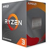 AMD Ryzen 3 4100 Prozessor (4 Kerne/8 Threads, 65W TDP, 6 MB cache, Bis zu 4.0 GHz max. Boost, wraith stealth Kühler)