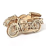 SONGMIKY 3D-Holzpuzzles, Motorrad-Modellbausätze, Brainteaser-Puzzle for Geburtstag, kreative DIY-Lernmontage, Geschenke for Erwachsene und Jugendliche for Zusammenbauen, Kombination 81 Teile.