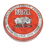 REUZEL Red Pomade Water Soluble High Sheen, Vanille, 1er Pack (1 x 113 g)