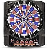 Carromco Elektronische Dartscheibe CLASSIC MASTER 2 - Dartboard für 1-8 Spieler - E-Dartautomat mit 6 LED-Anzeigen, 36 Spielen und 585 Varianten - inkl. Netzteil und 6 Softdarts