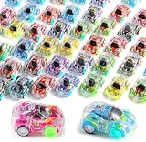 Piucrty Mitgebsel Kindergeburtstag Aufziehauto 50Pcs Tombola Preise Mini Auto Gastgeschenke Klein Spielzeugauto Set Give Away Pinata Füllung Kinder Aufziehspielzeug Party Beschäftigung Geschenke