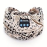 Bluetooth-Sport-Stirnband, kabelloses Stereo-Musikanruf-Kopftuch, Anti-Transpirant-Yoga-Stirnband, Schlafkopfhörer, Augenmaske für Yoga, Wandern, Joggen, Workout, Geschenke (C, Einheitsgröße)
