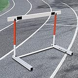 Hürden Tragbare Übungshürden für Leichtathletik, Metall, 76-106 cm Hoch Hürden mit Einstellbarer Geschwindigkeit, Trainingsgerät für Hindernishürden für Erwachsene Sportler
