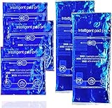 5er blau Set Kühlpad Kühlpack Kühlkompresse Warmkompresse - Kaltkompresse - Kompresse Gelkissen - Cool pads Gel pads - kalt & Warm Kühlpack & Kühlakku
