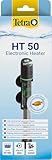 Tetra HT 50 Heizer für 25-60 L Aquarien - leistungsstarker Aquarienheizer zur Abdeckung unterschiedlicher Leistungsstufen mit Temperatureinstellknopf