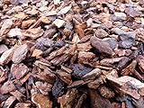 gruenwaren jakubik 15 Sack: 70 Liter Premium Pinienrinde Mulch Rindenmulch Dekorrinde Bodengrund 20-40 mm