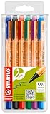 STABILO - Umweltfreundlicher Filzschreiber - GREENpoint - 6er Pack - mit 6 verschiedenen Farben
