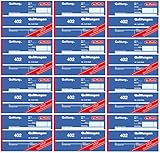 Herlitz Quittungsblock 402, selbstdurchschreibend, A6 quer, 2 x 40 Blatt 12 Stück