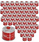 60x Gaskartuschen 500g, Schraubkartusche mit Butan/ Propan Gas 1000 ml, Gaskartusche nach EN 417, Ventilkartusche mit Schraubverschluss, Gas Kartusche mit Camping Gas, Gaskartuschen Schraubventil