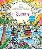 Mein Farbenzauber-Malbuch: Im Sommer: Buch inklusive magischem Pinsel – nur noch Wasser nötig – für Kinder ab 6 Jahren