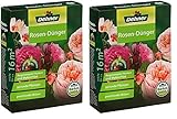 Dehner Rosen-Dünger, 2 kg, für ca. 16 qm (Packung mit 2)