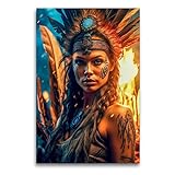 CALVENDO Premium Textil-Leinwand 60 x 90 cm Hochformat Fantasy Queen | Wandbild, HD-Bild auf Keilrahmen, Wanddekoration, Kunstdruck von Peter Roder