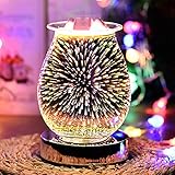 DEECOZY 3D-Aromatherapielampe, Duftlampe Wachs 3D Scentsy Duftlampe Energie Sparen Duftlampe Elektrisch Duftlampe Teelicht Elektrisch Duftöl Lampe für Home Office Schlafzimmer Geschenke