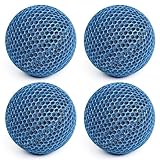 4 Stück Whirlpool Schaum Absorber, Ölabsorbierender Schwamm Abschäumbälle, Hot Tub Scum Absorber, Schwimmender Filter, wiederverwendbarer Spa und Poolreiniger, Whirlpool, Pool Zubehör Reinigung