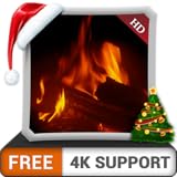 Kostenloser warmer Kamin HD - genießen Sie die kalten Winternächte in den Weihnachtsferien auf Ihrem HDR 4K-Fernseher, 8K-Fernseher und Feuergeräten als Hintergrundbild und Thema für Vermittlung und F
