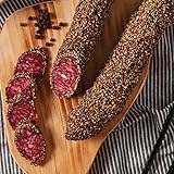 Fuet Extra Mediterraneo a la Pimienta Fuet Salami mit schwarzem Pfeffer Extra Mediterran 180g - Geschenkidee - WF-18514