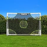 FORZA Fußball-Zielwand Academy - 10 Größen für präzises Training und Beherrschung Ihrer Fähigkeiten – Verbessern Sie Ihr Fußballtraining mit unserer Premium-Ausrüstung (3m x 2m)