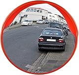Konvexe Verkehrsspiegel, Konvexer Verkehrsspiegel, 130-Grad-Weitwinkel-Toter-Winkel-Spiegel, 45–100 cm(80 Cm)