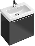 Villeroy & Boch Handwaschbecken Subway 7315F0 50x40cm Hahnloch durchgest mit Überlauf weiß, 7315F001