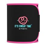 It's Sweat Time Waist Trimmer Saunaanzug Effekt, Blau, Large